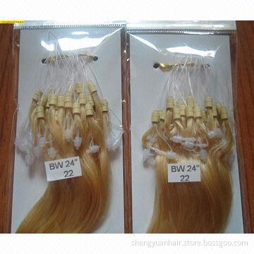 Top Quality Micro Loop Wavy Ring-X Hair Extension